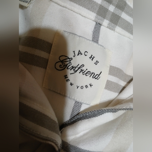 🌹XXL Jachs Girlfriend Women's Super Soft Flannel Shirt Shacket Plaid‎ - Picture 6 of 7